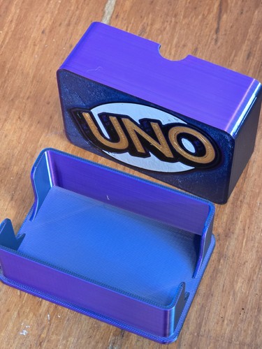 Printed uno card box - –,