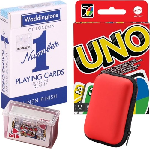 Uno card game - travel, bundle