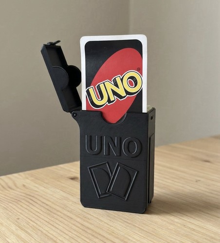 Uno card storage - storage, 3d