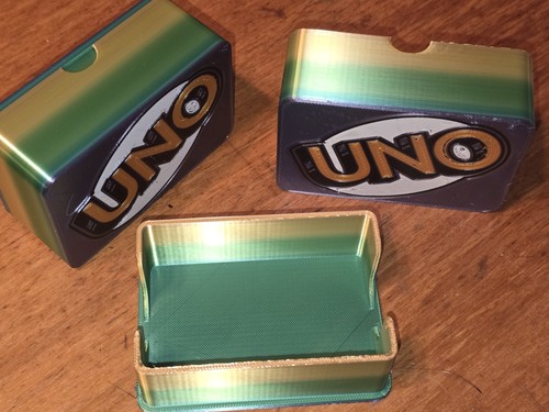 Printed uno card box - box, |