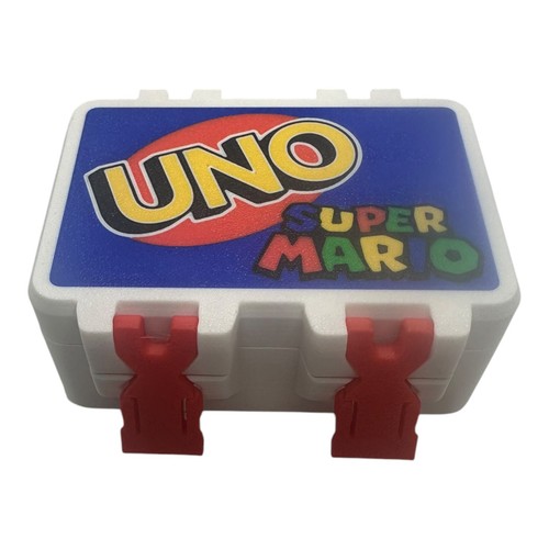 Uno mario card game - card, protective